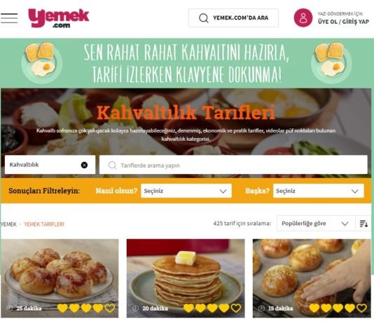 Yemek.com’un Digiday Ödüllü “Sesli Komut” Projesi