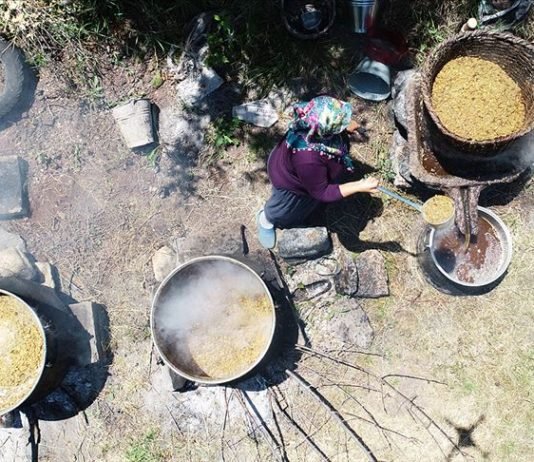 Karadeniz’de ‘Dut Pekmezi’ Mesaisi Başladı DUT PEKMEZİ