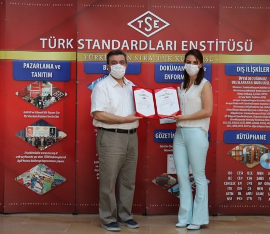 Reis, TSE Covid-19 Güvenli Üretim Belgesini Aldı REİS TSE_COVİD_19_GÜVENLİ_ÜRETİM_BELGESİ