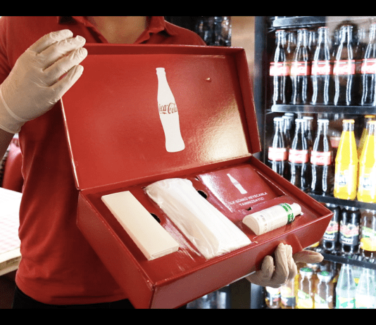 Coca-Cola’dan Kafe ve Restoranlara Hijyen Kiti Desteği Coca Cola Hijyen_Kit_02