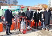 Elazığ’da Besicilere Makine Ekipman Desteği