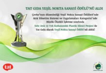 Tat Gıda’ya Yeşil Nokta Sanayi Ödülü Tat_odul