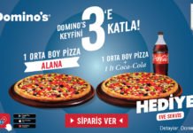 Domino’s, Yeni Kampanyasıyla Keyifleri Domino’s, yeni kampanyasıyla keyifleri 3’e katlıyor