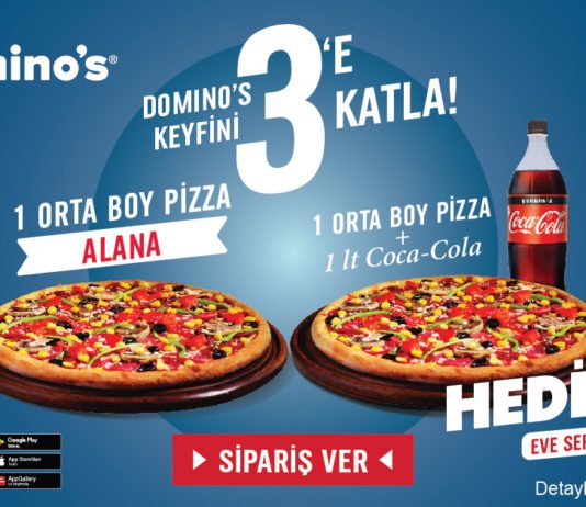 Domino’s, Yeni Kampanyasıyla Keyifleri Domino’s, yeni kampanyasıyla keyifleri 3’e katlıyor