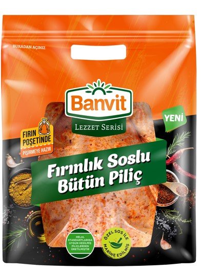 Banvit, Lezzet Serisi’ne “Fırınlık Soslu Bütün Tavuk