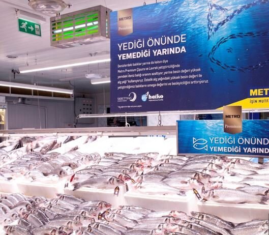 Sürdürülebilir Ve Omega 3 Zengini Levrekler Metro Türkiye Raflarında! metro turkiye levrek