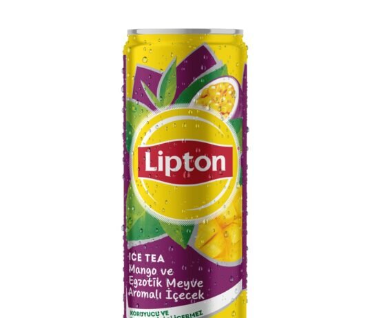 Lipton Ice Tea’den ‘Mango’ aromalı lezzet! _LIPTON_MANGO_330ml_SLEEK_CAN_WET