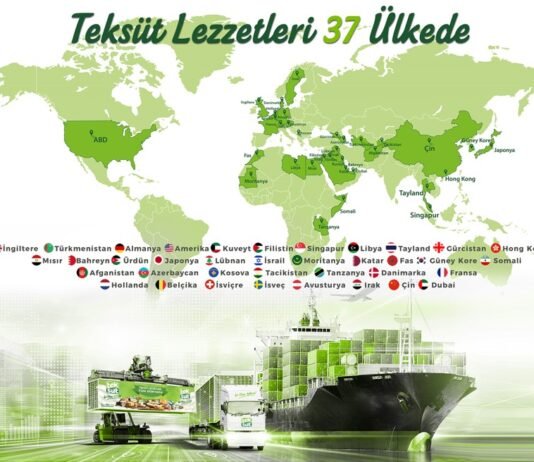 Teksüt Lezzeti Dünyaya Yayılıyor Teksüt lezzeti dünyaya yayılıyor
