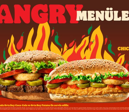 Burger King®’ten acı lezzet sevenler için yeni ürünler: Angry Whopper® ve Angry Chicken Royale® Burger King®’ten acı lezzet sevenler için yeni ürünler: