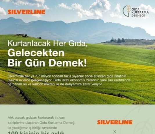 Sılverlıne Gıda İsrafını Önlemek İçin Yepyeni Bir İş Birliğine İmza Attı SILVERLINE GIDA İSRAFINI ÖNLEMEK İÇİN YEPYENİ BİR İŞ BİRLİĞİNE İMZA ATTI