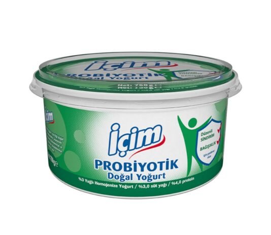 İçim Probiyotik Doğal Yoğurt ile Vücudunu Destekle! İçim Probiyotik Doğal Yoğurt ile Vücudunu Destekle!