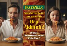 25 Ekim Dünya Makarna Günü’nde “Hep Aklımda” Pastavilla 25 Ekim Dünya Makarna Günü